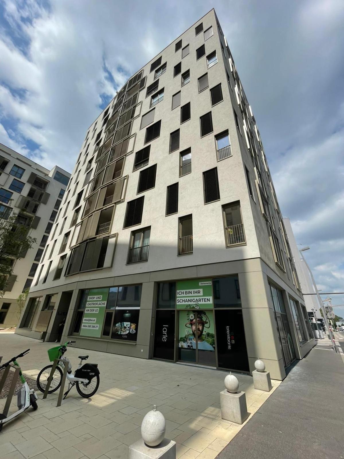 Donaublick Oasis: Stylische Wohnung Wien Eksteriør billede